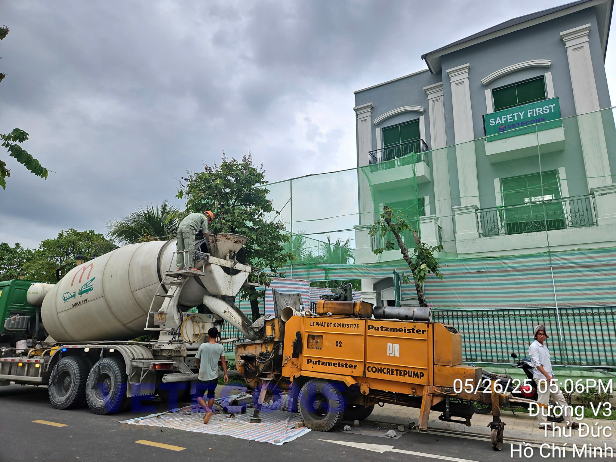 Công trình biệt thự đơn lập Vinhomes Grand Park