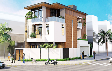 Xây dựng nhà phố hiện đại